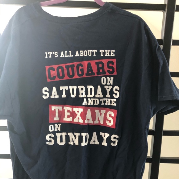 University of Houston/Houston Texans Shirt - Picture 2 of 2